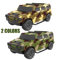 HKM-584595 Remote Control Deformation Military Vehicle Toy for Kids - Indoor and Outdoor Use