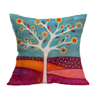 HKM-584851 Mediterranean Style Cartoon Pillow Cover in Various Colors, 45cm x 45cm