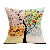 HKM-584851 Mediterranean Style Cartoon Pillow Cover in Various Colors, 45cm x 45cm