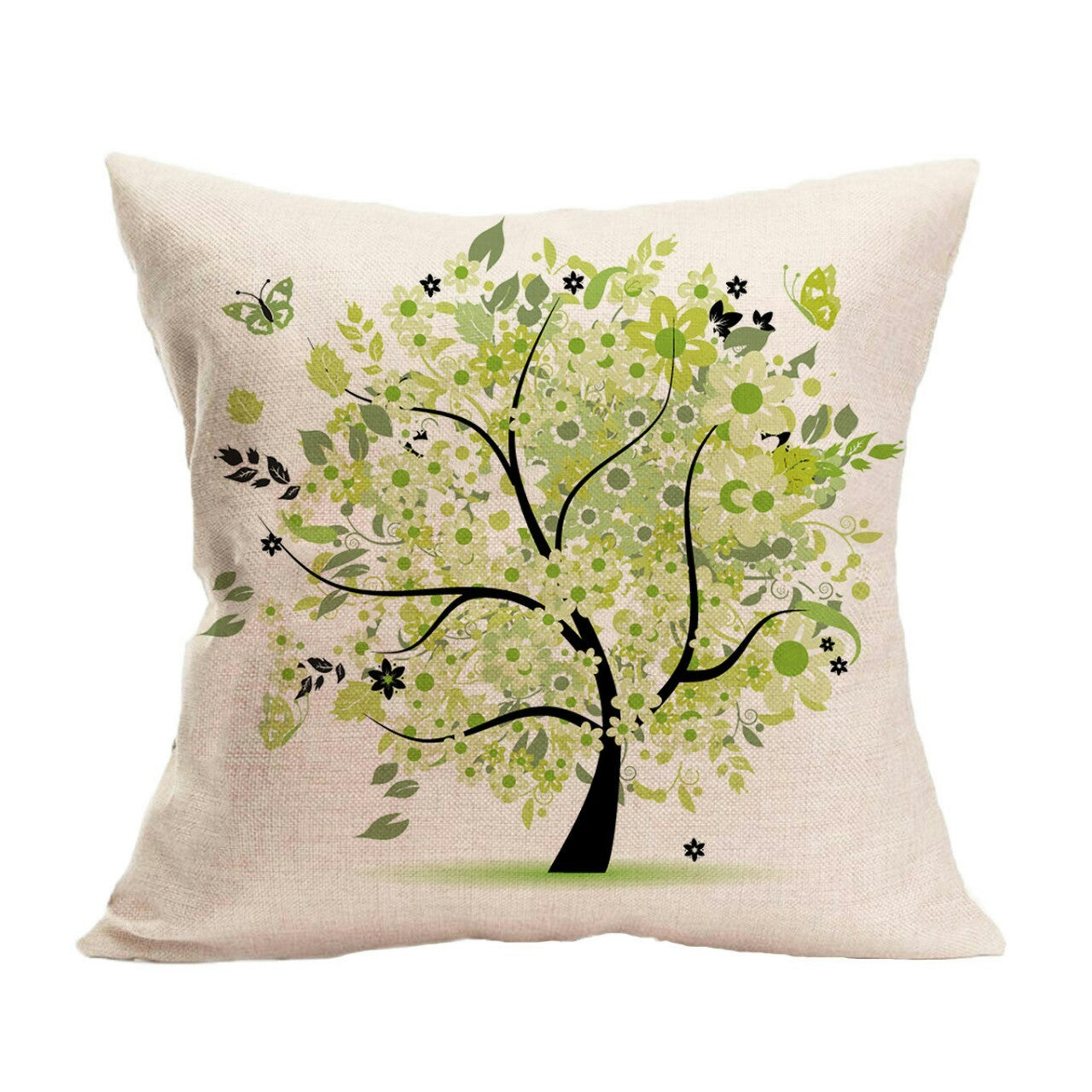 HKM-584851 Mediterranean Style Cartoon Pillow Cover in Various Colors, 45cm x 45cm