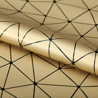 HKM-584851 PU Leather and Cotton Velvet Triangle Embossed Sofa Material, 0.7mm Thickness, 140cm Wide