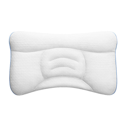 HKM-584979 Children's Spine Support Pillow with Four Seasons Pure Cotton and Doudou Pillowcase Options for Ages 1-18