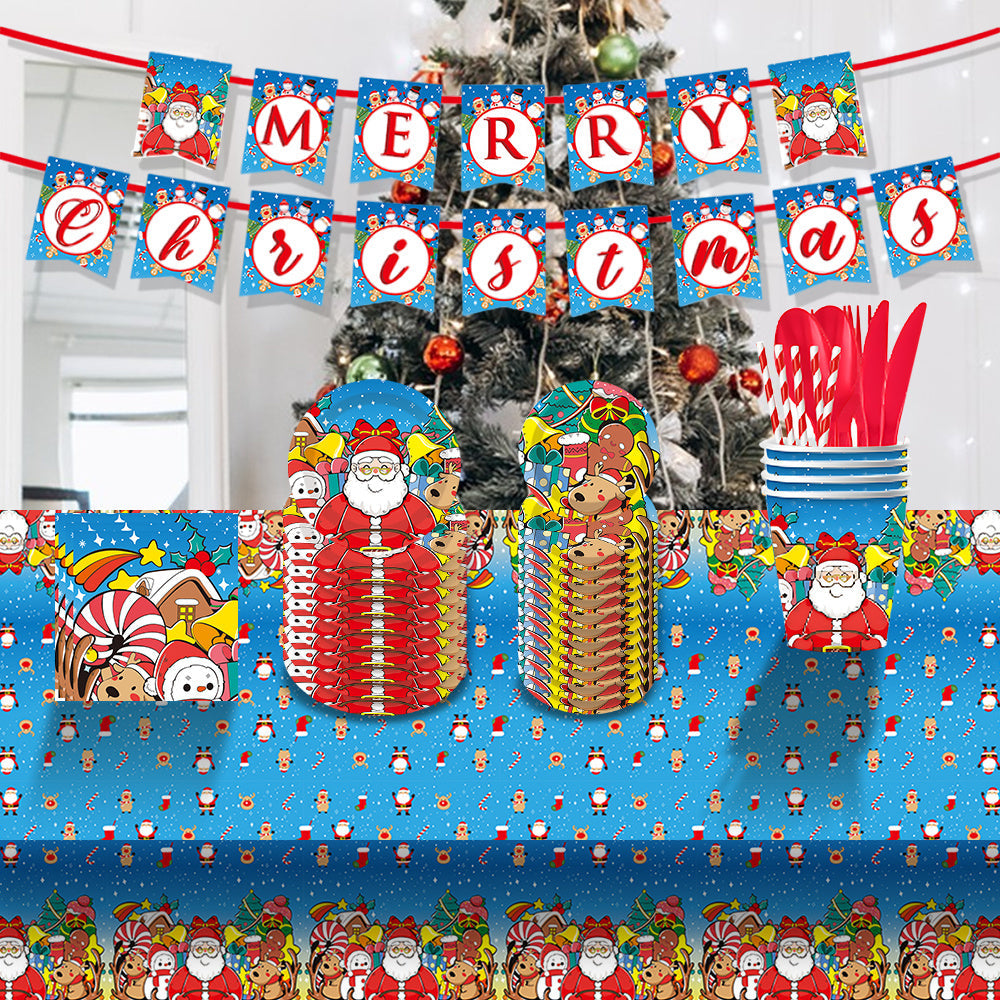 HKM-585299 Christmas 10-Piece Celebration Set for Festive Decor and Gift Giving