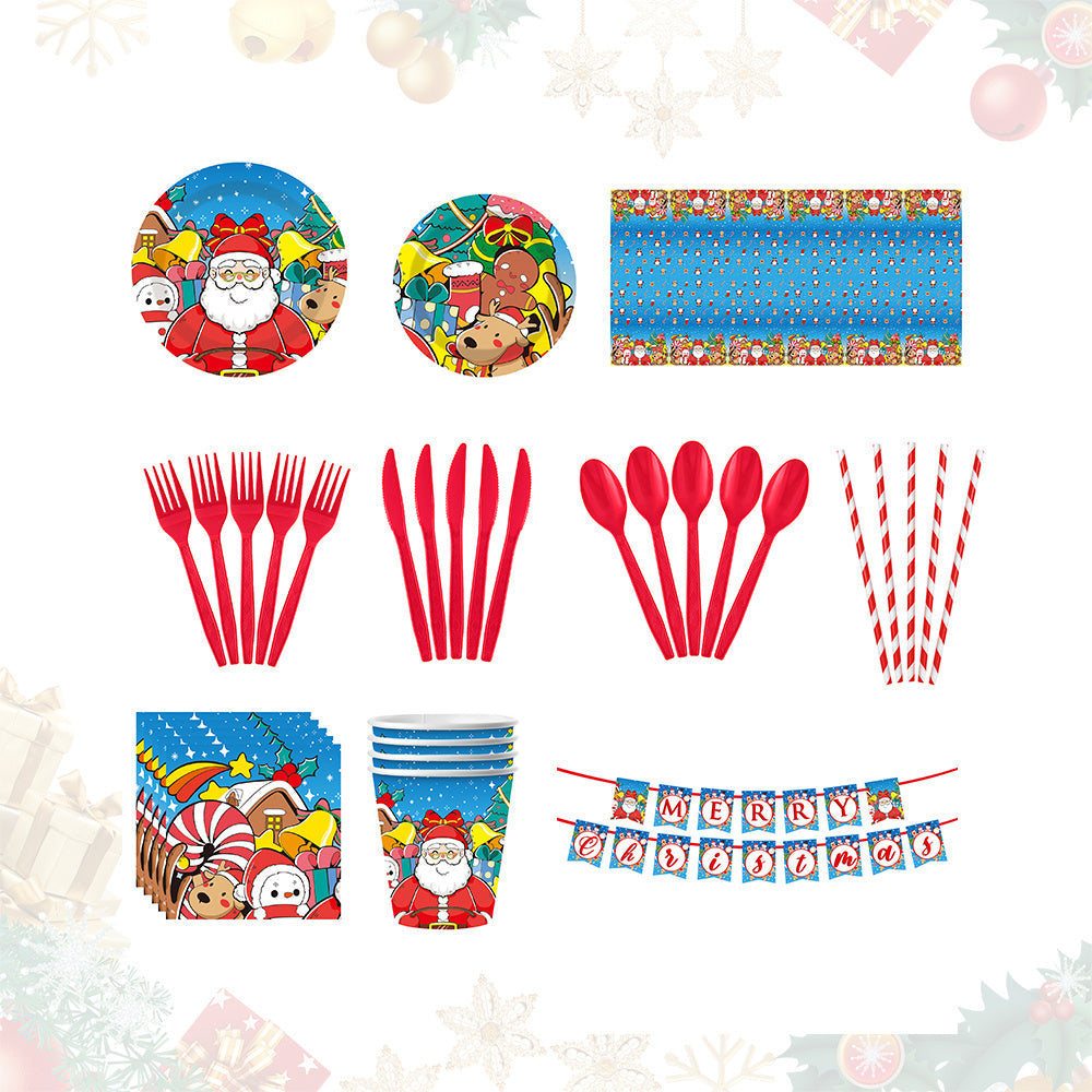 HKM-585299 Christmas 10-Piece Celebration Set for Festive Decor and Gift Giving
