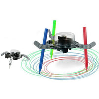 HKM-585747 Creative DIY Doodling Robot Toy for Kids - Educational ABS Plastic Drawing Machine