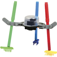 HKM-585747 Creative DIY Doodling Robot Toy for Kids - Educational ABS Plastic Drawing Machine