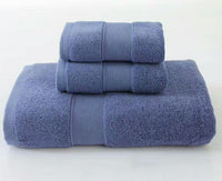 HKM-585747 Extra Thick Pure Cotton Bath Towel - Soft, Absorbent, Available in Multiple Colors