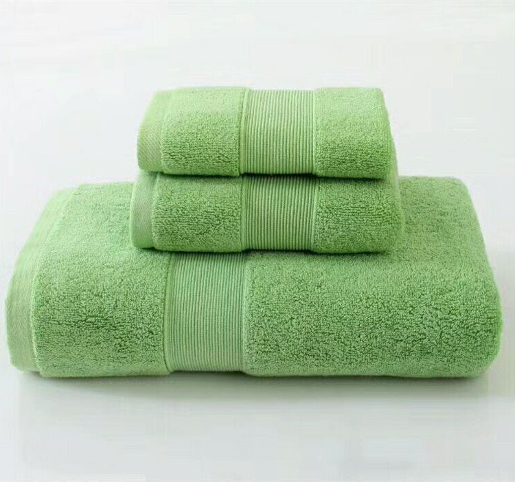 HKM-585747 Extra Thick Pure Cotton Bath Towel - Soft, Absorbent, Available in Multiple Colors