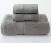 HKM-585747 Extra Thick Pure Cotton Bath Towel - Soft, Absorbent, Available in Multiple Colors