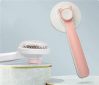 HKM-585875 Effective Cat Grooming Comb for Reducing Shedding and Mats