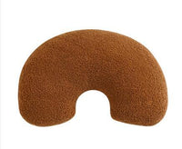 HKM-586003 Velvet Geometric Shape Loop Pillow - Soft Cushions for Living Room and Sofa, Various Colors Available