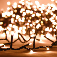 HKM-586131 400 Warm White LED String Lights - 13m Long Decorative Lighting for Holidays