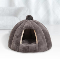 HKM-586131 Cozy Plush Cat and Dog House with Washable Design