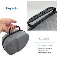 HKM-586195 EVA Storage Bag Accessory Box - Monochrome Black & Heather Gray, 2kg Load Capacity