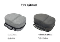 HKM-586195 EVA Storage Bag Accessory Box - Monochrome Black & Heather Gray, 2kg Load Capacity