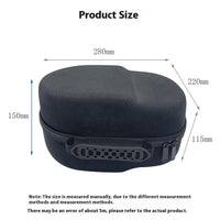 HKM-586195 EVA Storage Bag Accessory Box - Monochrome Black & Heather Gray, 2kg Load Capacity
