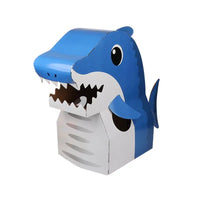 HKM-586323 Creative Wearable Dinosaur Cardboard Costume for Kids - DIY Role Play Toy