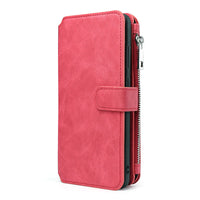 HKM-586579 Multi-Function Leather Wallet Case for Samsung Phones with Card Slots
