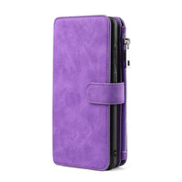 HKM-586579 Multi-Function Leather Wallet Case for Samsung Phones with Card Slots