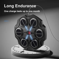 HKM-586579 Wireless LED Boxing Target Training Machine for Kids and Teens - Interactive Rhythm Reaction Game Toy