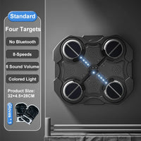 HKM-586579 Wireless LED Boxing Target Training Machine for Kids and Teens - Interactive Rhythm Reaction Game Toy