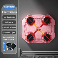 HKM-586579 Wireless LED Boxing Target Training Machine for Kids and Teens - Interactive Rhythm Reaction Game Toy