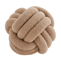 HKM-586643 Knotted Ball Pillow in Solid Color for Bedroom Comfort