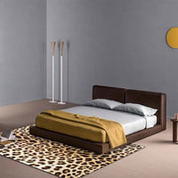 HKM-586643 Wild Yellow-Brown Leopard Print Polyester Carpet for Living Room or Bedroom