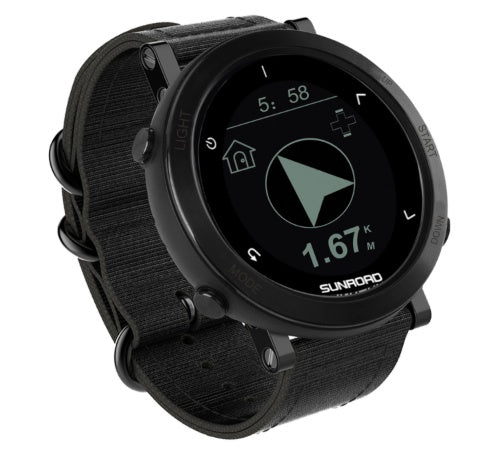 HKM-586835 Dual-Core GPS Smart Sports Watch with Heart Rate Monitor and Multiple Sports Modes