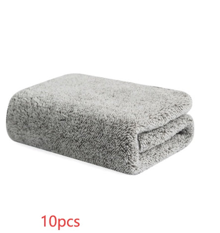 HKM-586899 Bamboo Charcoal Superfine Fiber Dish Cloth for Kitchen and Home Cleaning