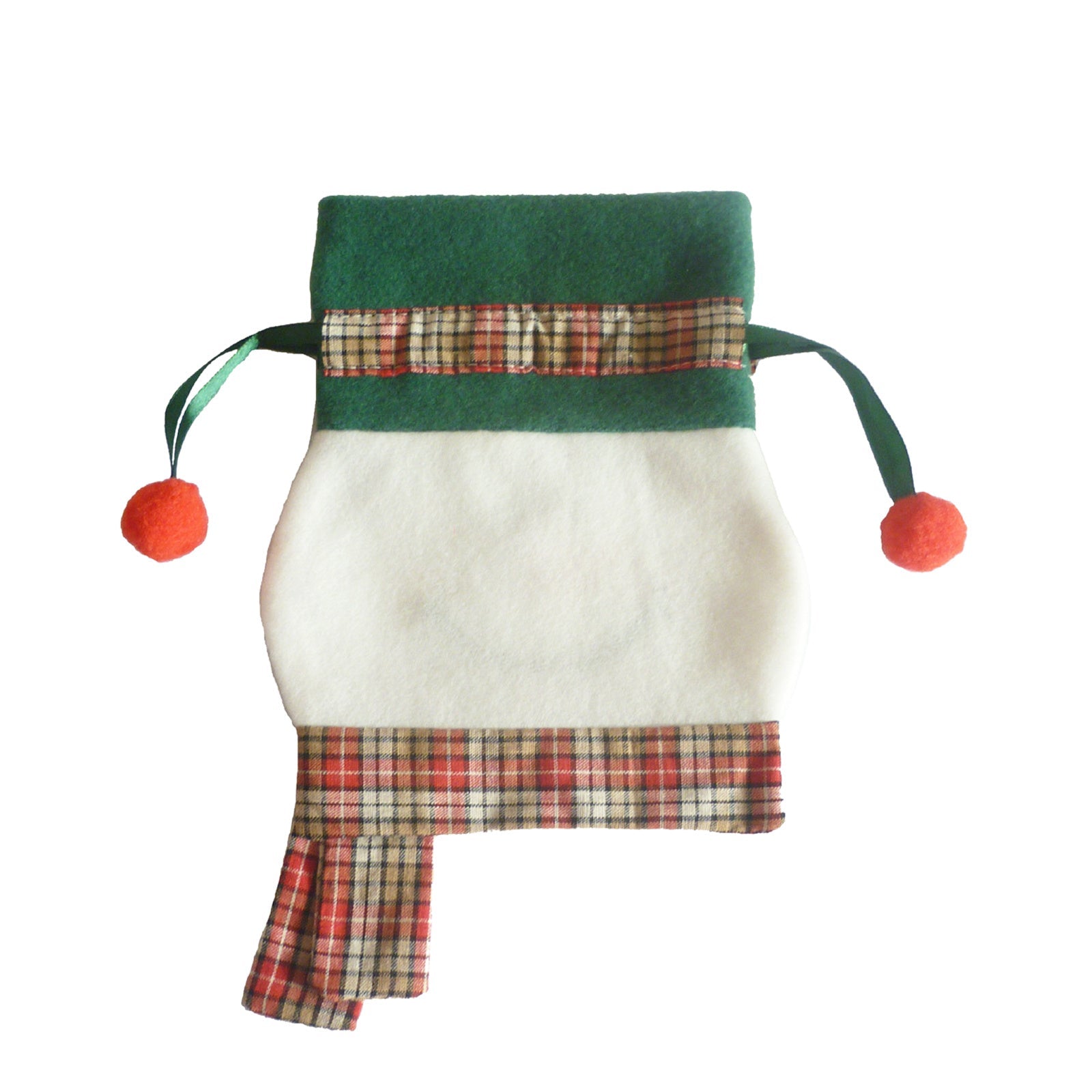 HKM-587091 Christmas Snowman Candy Bag - Cloth Gift Bag, 25X16CM