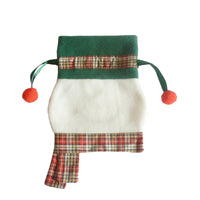 HKM-587091 Christmas Snowman Candy Bag - Cloth Gift Bag, 25X16CM