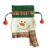 HKM-587091 Christmas Snowman Candy Bag - Cloth Gift Bag, 25X16CM