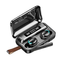 HKM-587219 Wireless Binaural Bluetooth Headset with Touch Control and Digital Display