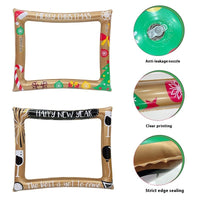 HKM-587283 Christmas Inflatable Photo Frame - Ideal for Family Fun and Interactive Play