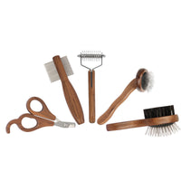 HKM-587411 Pet Grooming Knot Massage Comb Set with Nail Clippers and Various Combs