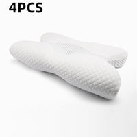 HKM-587475 Bamboo Charcoal Butterfly Shaped Memory Foam Neck Pillow, 100% Slow Rebound Material, 58x33x8/11 cm