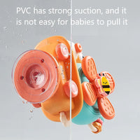 HKM-587475 Multifunctional Snail Suction Cup Spinner Toy for Babies and Toddlers