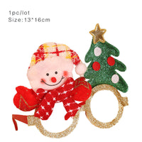 HKM-587603 Christmas Cartoon Themed Decoration Glasses for Children - Santa, Snowman, Deer, Bear Designs