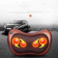 HKM-587603 Dual-Key Infrared Massage Pillow for Neck, Lumbar, and Full Body Relaxation
