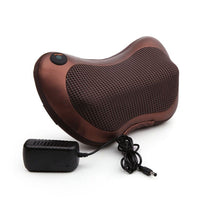 HKM-587603 Dual-Key Infrared Massage Pillow for Neck, Lumbar, and Full Body Relaxation