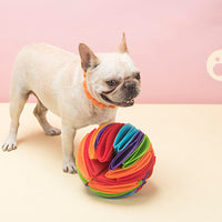 HKM-587923 The Pet Dog Smells And Leaks The Food Ball Foldable