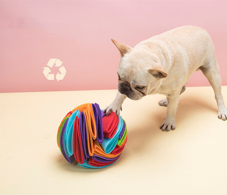 HKM-587923 The Pet Dog Smells And Leaks The Food Ball Foldable