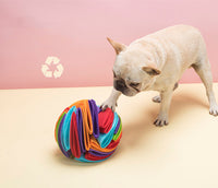 HKM-587923 The Pet Dog Smells And Leaks The Food Ball Foldable