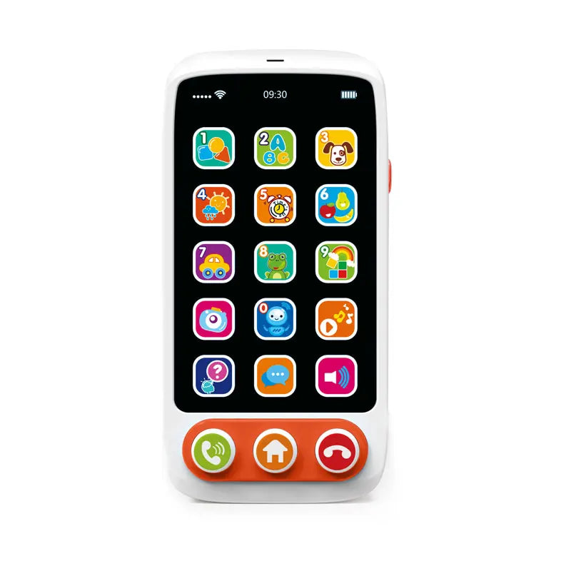 Interactive Light-Up Pretend Play Cell Phone with Sound for Ages 2-7
