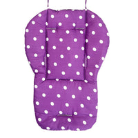 HKM-588307 Children's Double-Sided Car Mat Cushion – Soft Cotton Pad in Pink, Blue, Green, Coffee, Purple