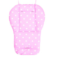 HKM-588307 Children's Double-Sided Car Mat Cushion – Soft Cotton Pad in Pink, Blue, Green, Coffee, Purple