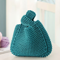 HKM-588307 Handmade Woven Handbag Material Kit with Yarn, Hooks, Markers, and Needles