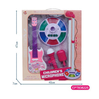 HKM-588435 Electric Guitar Toy Set with Lights and Music for Kids Ages 5-7