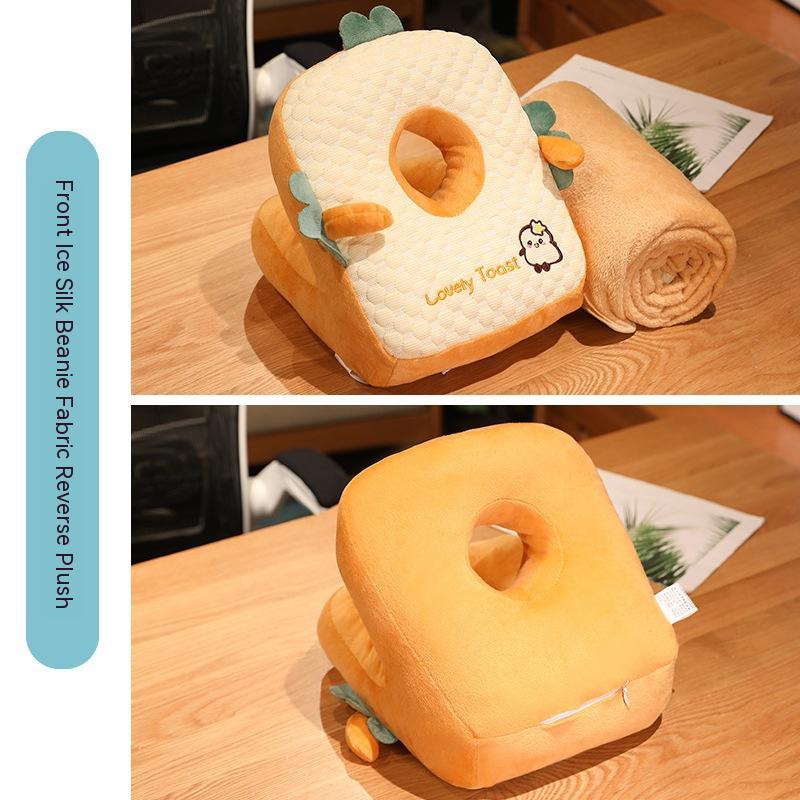 HKM-588435 Ice Silk Afternoon Nap Pillow for Students and Office Use, Available in Multiple Animal Designs and Sizes